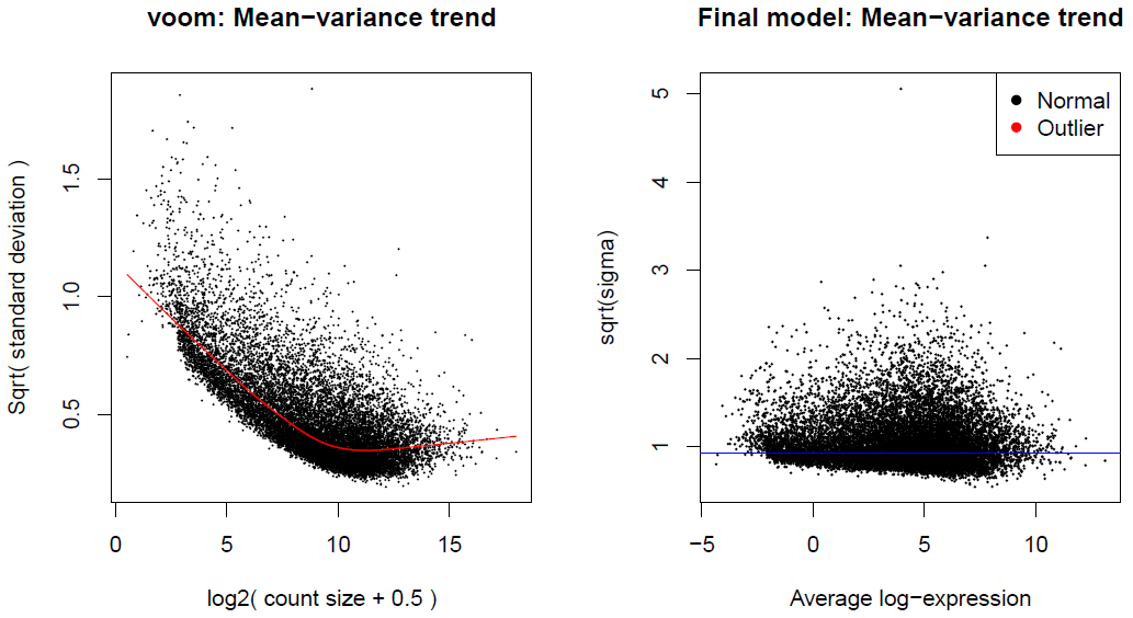 Figure 4: Mean Variance Trend